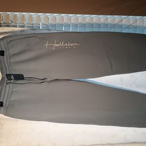 Hollister Light Blue Joggers mens Medium